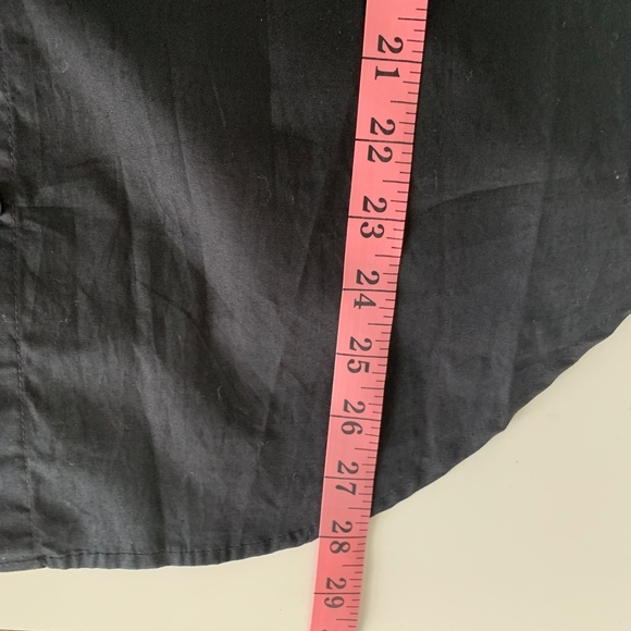 Romeo & Juliet Black Cold shoulder top - Picture 7 of 7